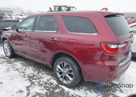 2019 Dodge Durango Gt z USA, uszkodzony, nr VIN 1C4RDJDGXKC663781